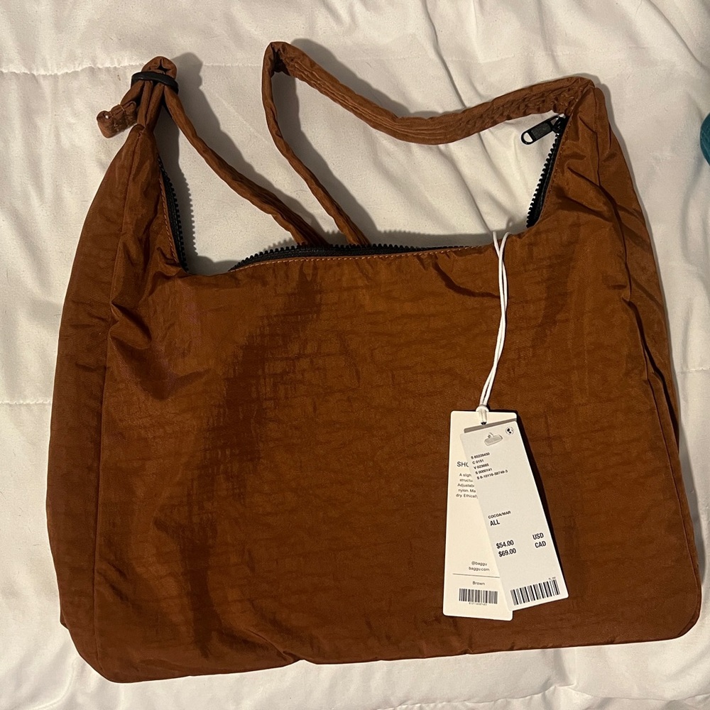 BAGGU Rust Shoulder Bag
